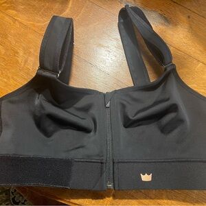 SHEFIT Luxe Black Sports Bra